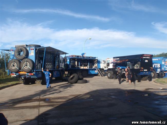 Andr de Azevedo ped startem Dakaru 2011, foto tmu