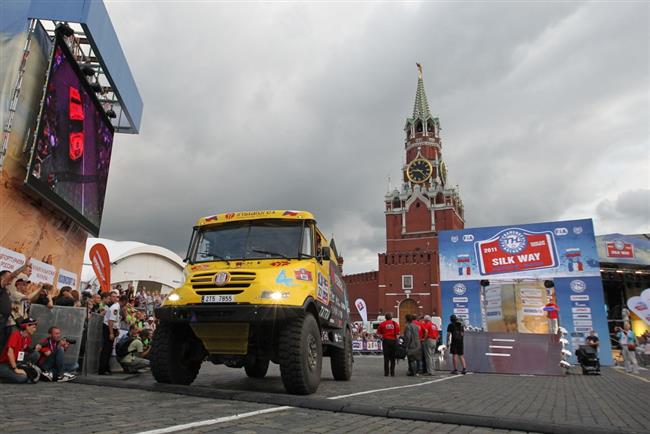 Silk Way 2011: Aleš Loprais s vítěznou Tatrou objektivem Petra Luska