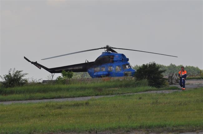 Silk Way 2011 - cíl 1. etapy ještě, než dorazili první závodníci