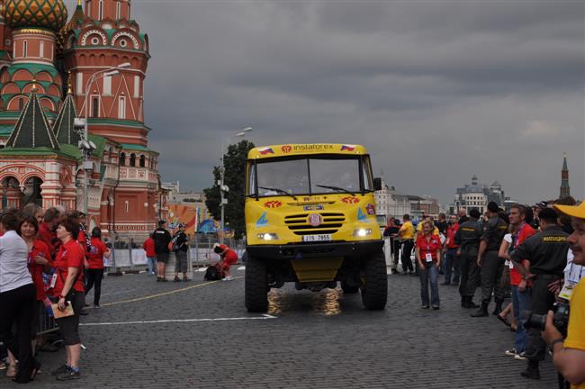 Hedvbn stezka 2011 vzkazuje z Moskvy : Odstartovno!