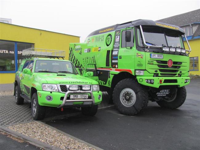 Technika CDT - odjezd do Le Havre a na Dakar 2012