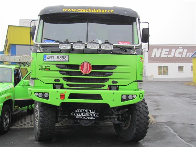 Technika CDT - odjezd do Le Havre a na Dakar 2012