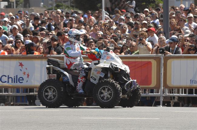 Dakar 2012 - start objektivem Jardy Jindry