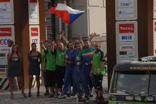 Dakar 2012 - technika CDT v cíli závodu