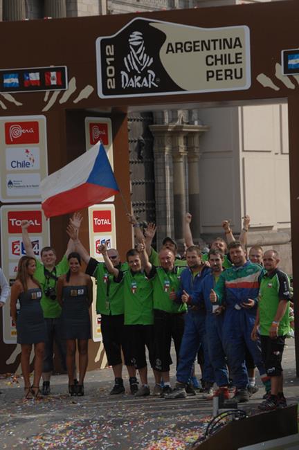 Dakar 2012 - technika CDT v cli zvodu