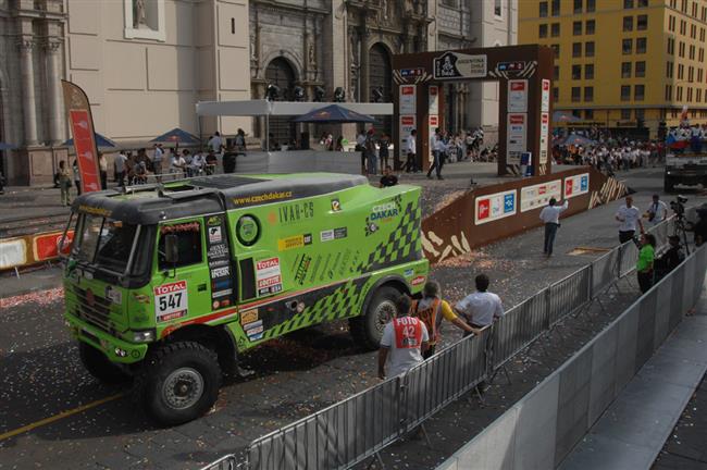 Dakar 2012 - technika CDT v cíli závodu