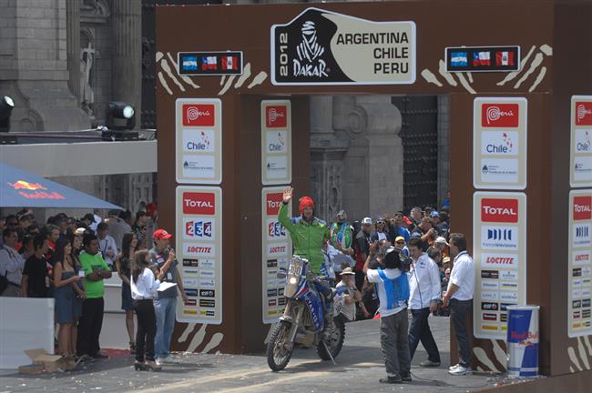 Dakar 2012 - technika CDT v cíli závodu