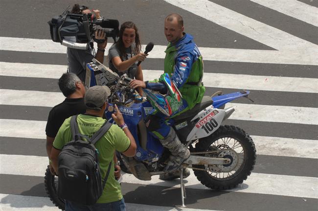 Dakar 2012 - technika CDT v cíli závodu