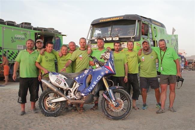 Dakar 2012 - technika CDT v cíli závodu