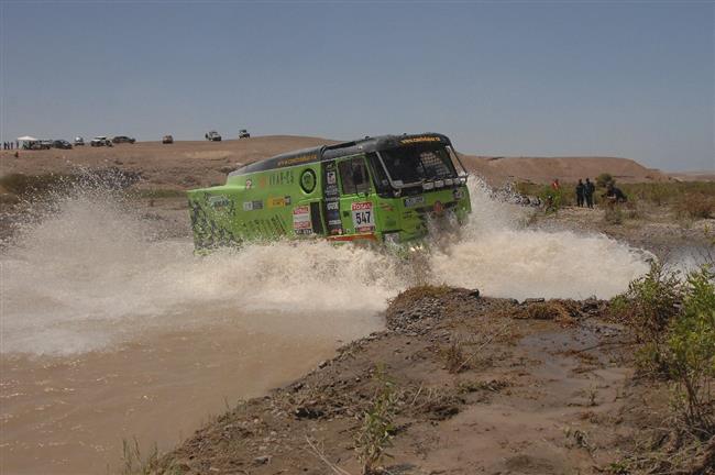 Dakar 2012 a 11. etapa s hlubokým brodem