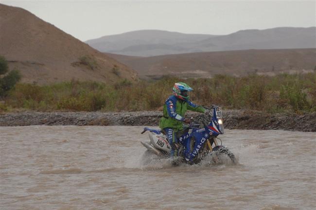 Dakar 2012 a 11. etapa s hlubokm brodem