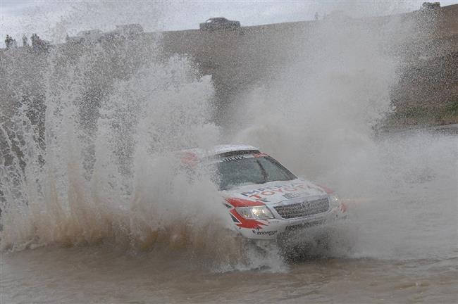 Dakar 2012 a 11. etapa s hlubokým brodem