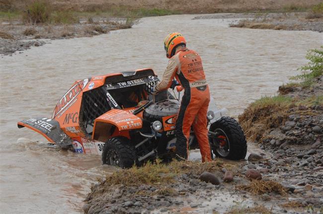 Dakar 2012 a jeho posledn krtk etapa na trase Pisco Lima