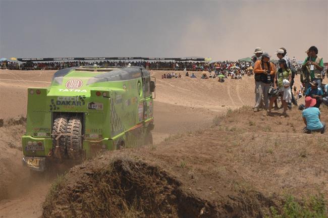 Dakar 2012 a 11. etapa s hlubokm brodem