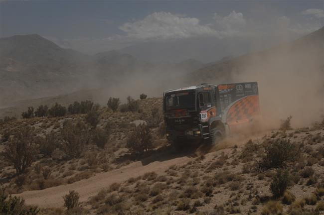Dakar 2012 objektivem Jardy Jindry - MAN tmu Offroadsport v akci