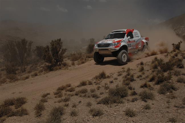 Dakar 2012 objektivem Jardy Jindry - 3. etapa
