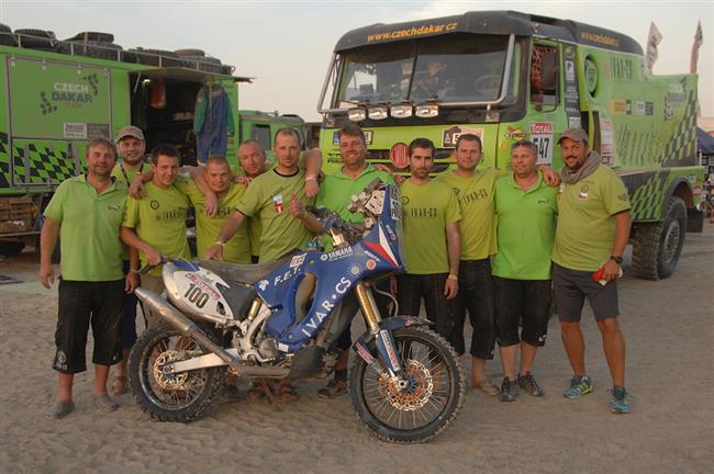 Dakar 2012 oima Marka Spila, vlastnka letos nejspnjho eskho tmu