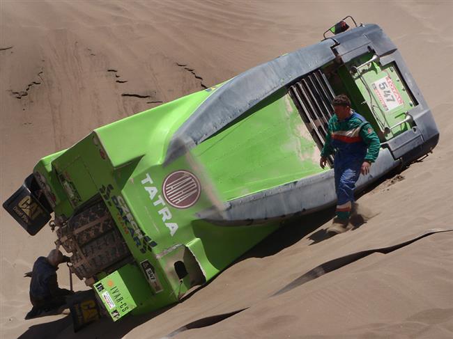 Dakar 2012 oima Marka Spila, vlastnka letos nejspnjho eskho tmu