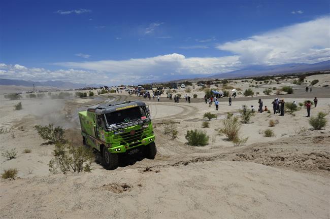 Dakar 2012 oima Marka Spila, vlastnka letos nejspnjho eskho tmu