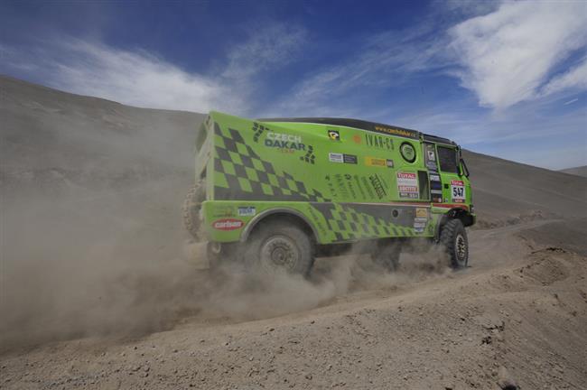 Dakar 2012 oima Marka Spila, vlastnka letos nejspnjho eskho tmu