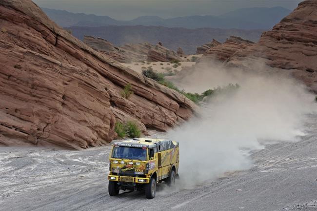 Dakar 2012 a technika KM Racing tmu v jeho prvn plce