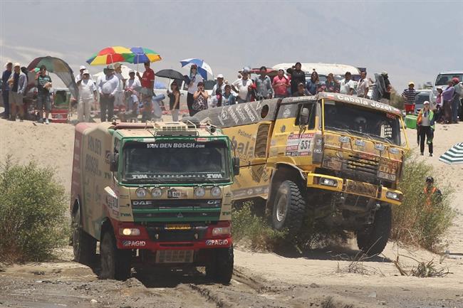 Dakar 2012 a technika KM Racing týmu v jeho první půlce