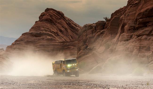 Dakar 2012 a technika KM Racing týmu v jeho první půlce