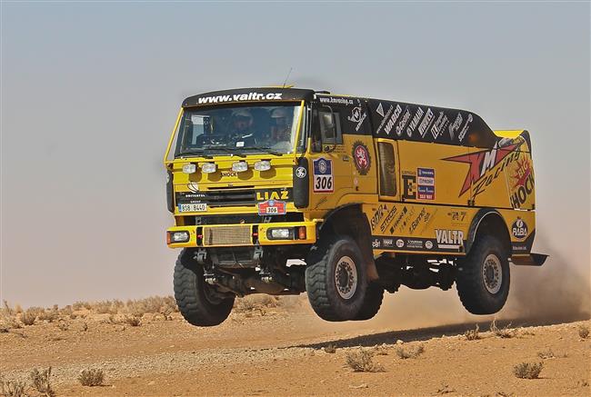 Dakar 2012 a technika KM Racing týmu v jeho první půlce