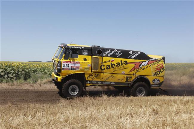 Dakar 2012 a technika KM Racing tmu v druh plce soute