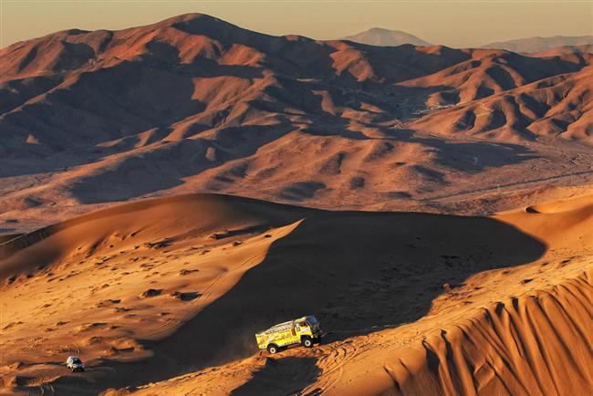 Dakar 2012 a jeho sobotn, tedy pedposledn etapa na trase Nasca Pisco