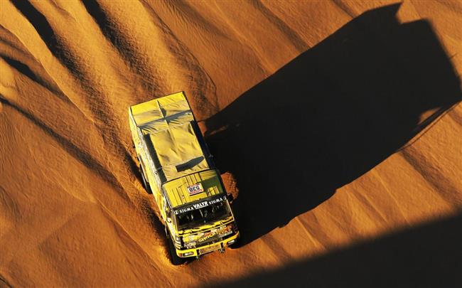 Dakar 2012 a jeho sobotn, tedy pedposledn etapa na trase Nasca Pisco
