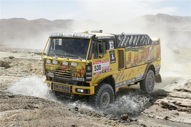 Dakar 2012 a jeho sobotn, tedy pedposledn etapa na trase Nasca Pisco