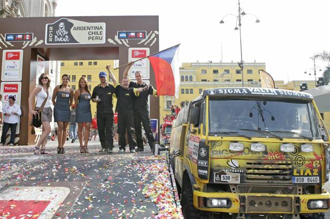 LIAZ tm KM Racing v cli Dakaru 2012