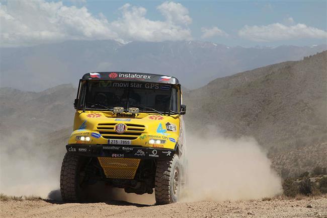 Dakar 2012 a jeho tern devt etapa na trase Antofagasta Iquique