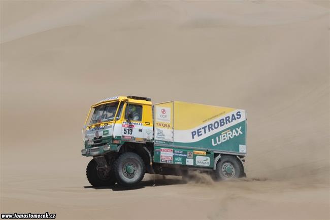 Dakar 2012 a Andre de Azevedo a jeho posdka s Tatrou  v akci