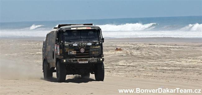 Dakar 2012 a pedposledn  rozplen etapa pro Tome Vrtnho a spol.