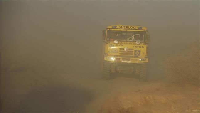 Dakar pinesl ochlazen : z horoucch 50C klesla teplota na pouhch 29C.