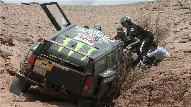 Dakar a jeho pondln osm etapa na trase Copiap Antofagasta