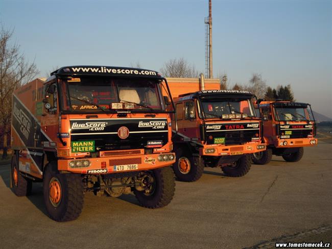 Afrika Eco Race 2011/2012 - technické přejímky Tatry Tomáše Tomečka