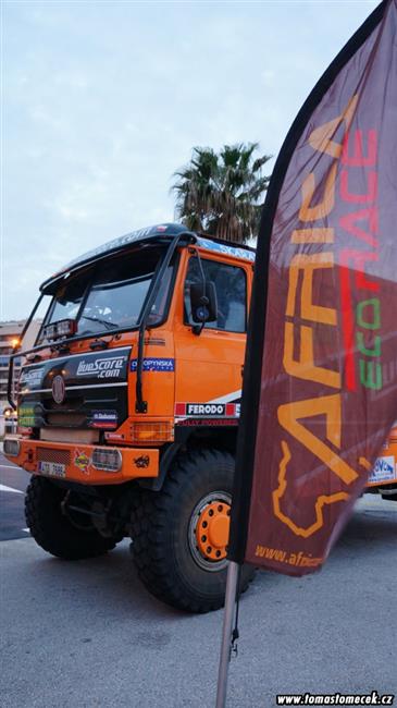 Afrika Eco Race 2011/2012 - technické přejímky Tatry Tomáše Tomečka