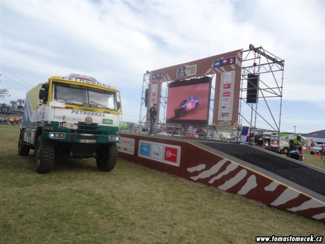 Dakar 2012- technick pejmky Tatry Andr Azeveda