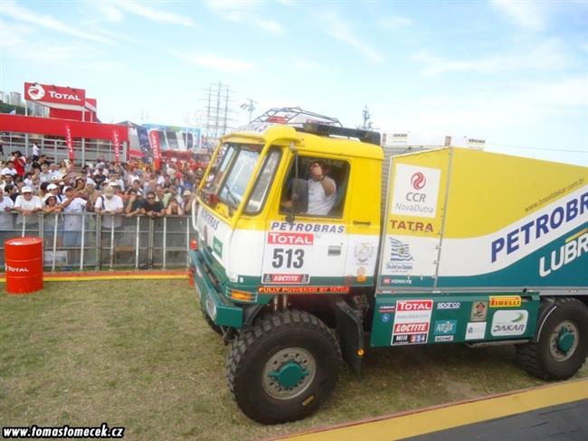 Dakar 2012- technick pejmky Tatry Andr Azeveda