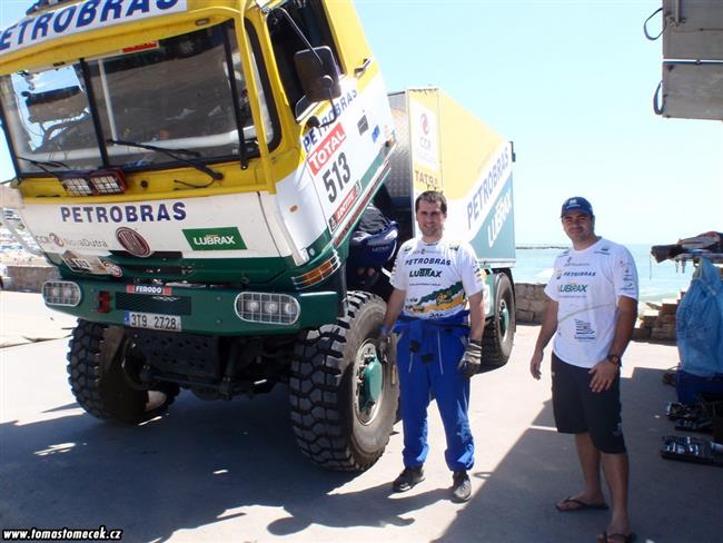 Dakar 2012- technické přejímky Tatry André Azeveda