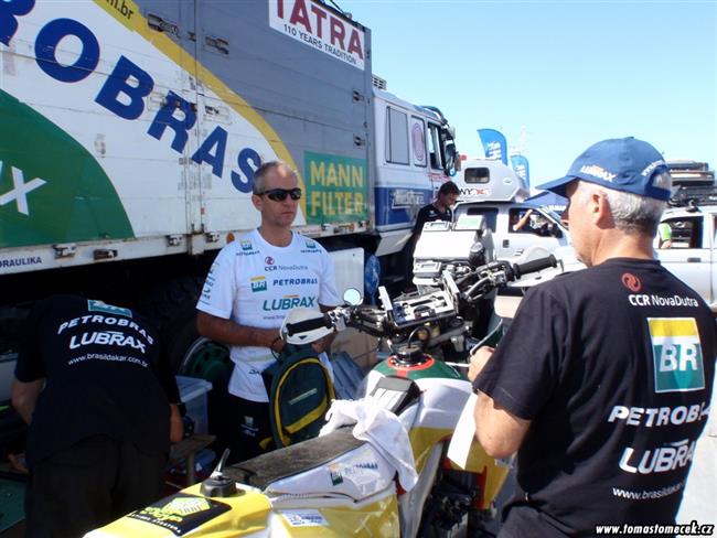 Dakar 2012- technick pejmky Tatry Andr Azeveda