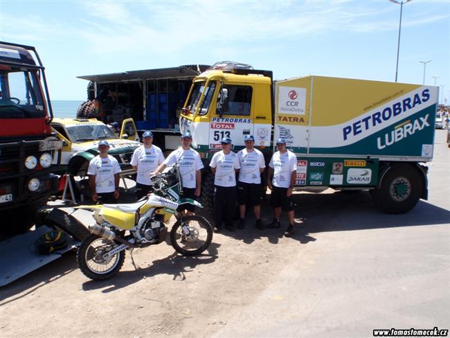 Dakar 2012- technické přejímky Tatry André Azeveda