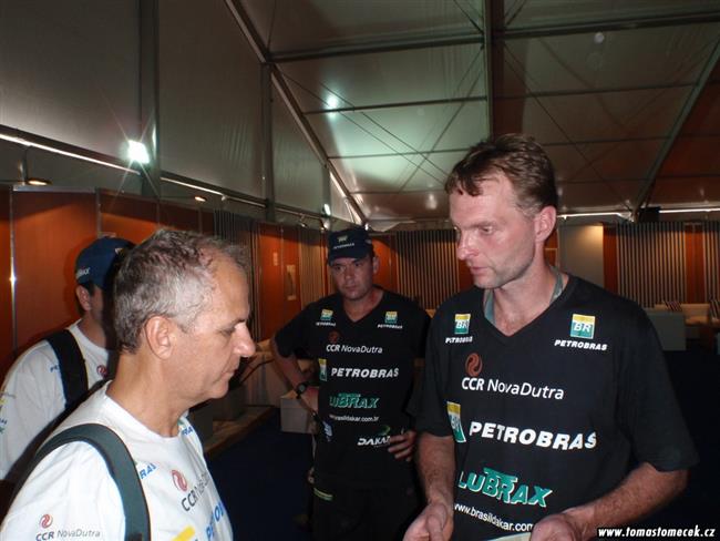 Dakar 2012- technické přejímky Tatry André Azeveda