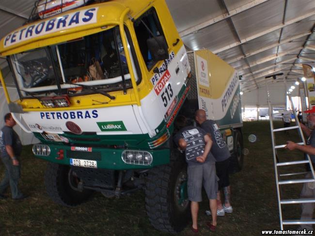 Dakar 2012- technické přejímky Tatry André Azeveda