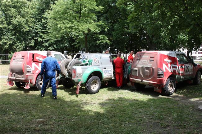 Na Baja Poland zastupoval český tým Offroadsport jen  Konrád Sobecky. Dojel čtvrtý.