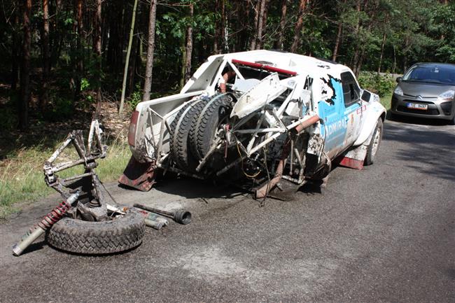 Na Baja Poland zastupoval český tým Offroadsport jen  Konrád Sobecky. Dojel čtvrtý.