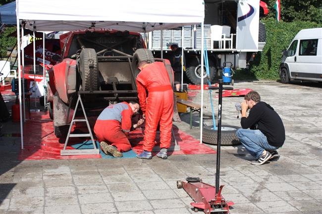 Na Baja Poland zastupoval esk tm Offroadsport jen  Konrd Sobecky. Dojel tvrt.